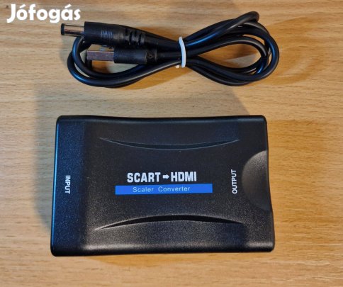 SCART HDMI-kompatibilis video átalakító adapter HD TV DVD-hez Sky Box