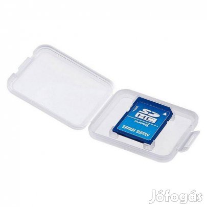 SD memóriakártya tároló műanyag doboz ( tok ) (_)