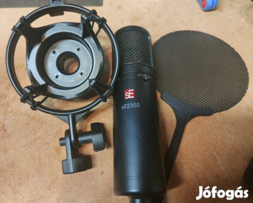 SE Electronics SE2300 nagymembrános kondenzátor mikrofon szett