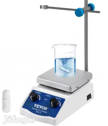 SH-2 Mágneses Keverő 1000ml FŰthető Lappal (6163)