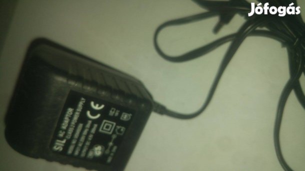SIL DC adapter 4,5V / 200mA működő