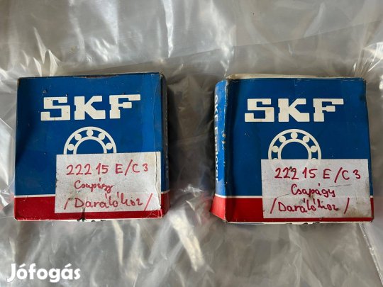 SKF 222 15 E/C3 beálló hordógörgős csapágy eladó