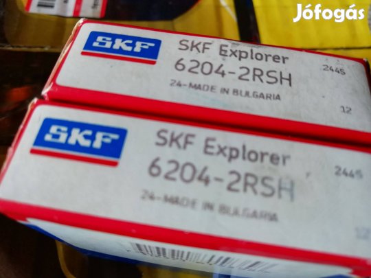 SKF 6204-es 2RSH Minőségi csapágy 2 db