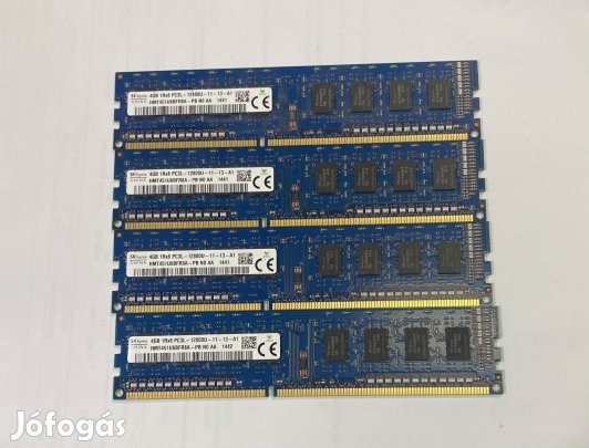 SK hynix Asztali gép 4 GB / 1600 MHz DDR3L RAM