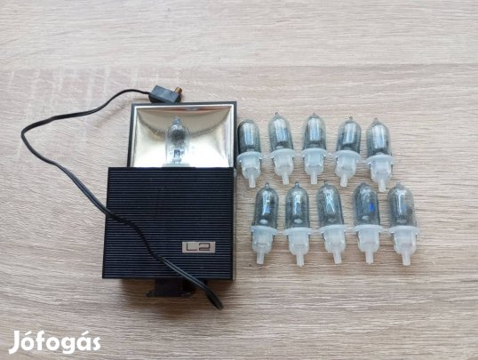 SL2 DDR vaku + Sylvania FB 1b 10 db-os villanóbetét eredeti dobozában