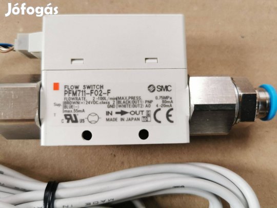 SMC áramlásszabályozó, PFM711-F02-F Flow Switch