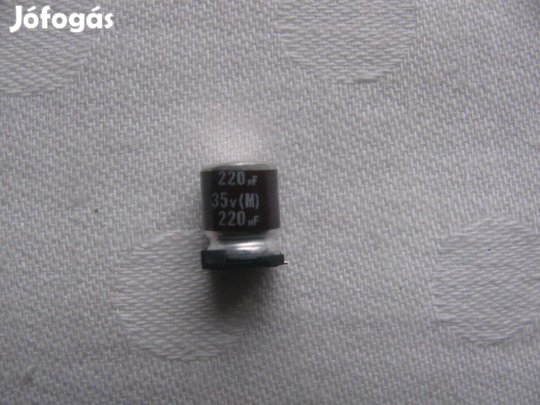 SMD elektrolit kondenzátor ,220 mikrof ,35V