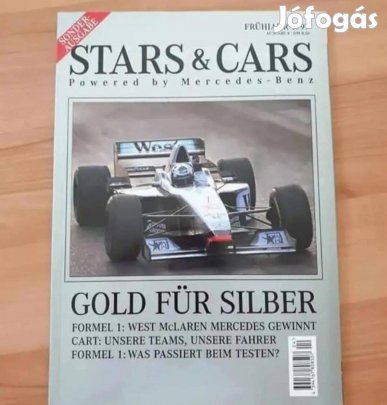 STARS & CARS Mercedes Magazin David Coulthard Aláírásaival !!