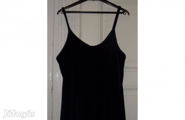 STARS kék plüss, sztrecs női alkalmi ruha ( 38-as )