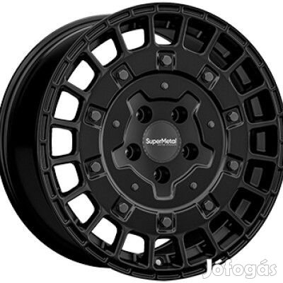 SUPER METAL RIG Tompa fekete 7,5X17 5X112 ET42 CB66,6 | alufelni |
