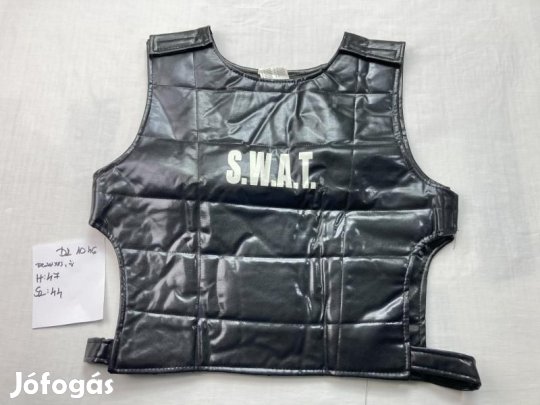 SWAT jelmez, SWAT mellény, katona jelmez DK1046