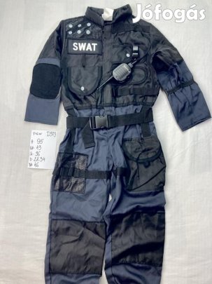 SWAT jelmez, katona jelmez, kommandós jelmez D373