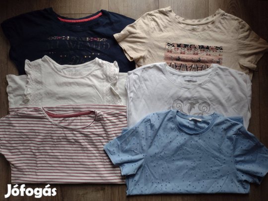 S_36 női póló csomag 4500 ft/6 db