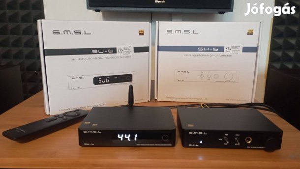 S.M.S.L SU-6 DAC,SH-6 fejhallgató erősítő,újszerű!