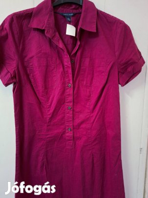 S/M-es bordó pamut Tommy Hilfiger női tunika