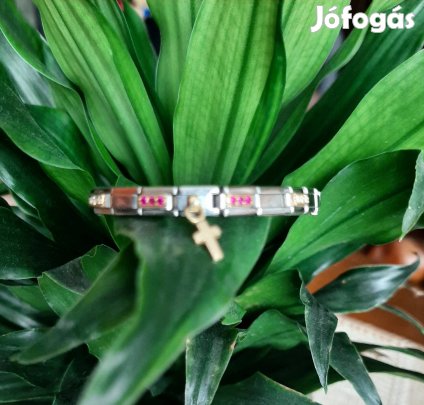 S-M méret Újszerű Nomination Köves Karkötő