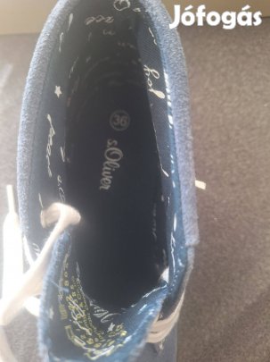 S'Oliver 36-os új fiú átmeneti cipő eladí