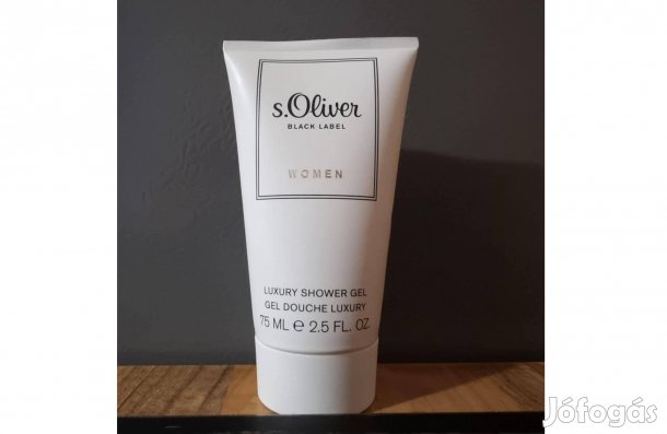 S.Oliver Black Label női tusfürdő 75 ml - új, bontatlan, utazó méret