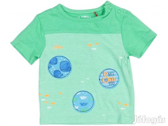 S.Oliver Új (címkés) Fiú Póló (Méret: 56)