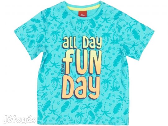 S.Oliver Új (címkés) Fiú Póló (Méret: 80)