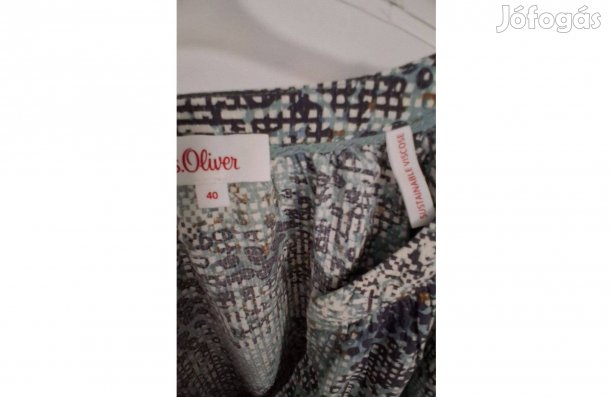 S.Oliver mintás blúz