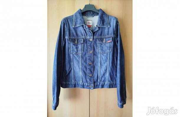 S.Oliver női farmerdzseki 38-as (M-es)