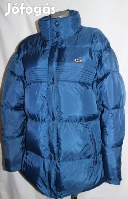 S.Oliver sötétkék tollkabát toll pehely kabát dzseki