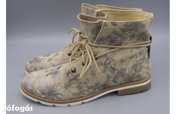 S.Oliver velúrbőr bakancs, 38,5 -ös