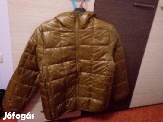 S Új férfi fiú dzseki kabát H&M címkés 176 182