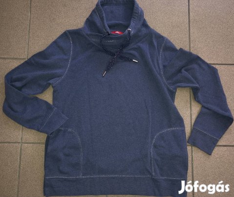 S. Oliver 38-as női magasított nyakú pamut oldalt zsebes pulóver 