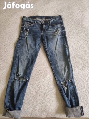 S-es 36-os szakadt női farmernadrág H&M-es
