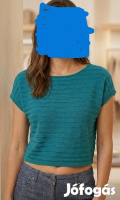 S-es Orsay türkizkék női felső