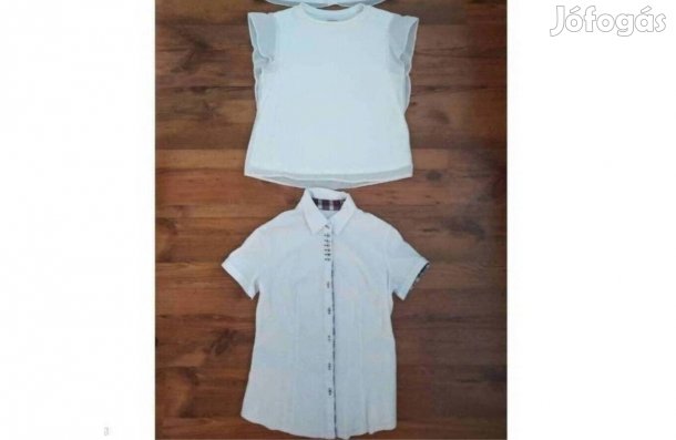 S-es (36-os) női fehér blúzok