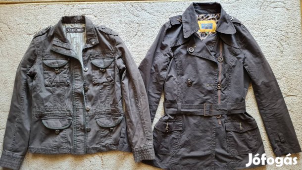 S-es - M-es átmeneti kabát / dzseki, ill. ballonkabát. Darabár.