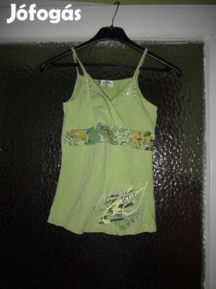 S-es almazöld pamut top eladó!