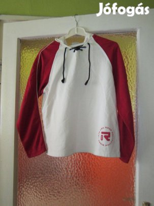 S-es kapucnis pamut hosszúujjú