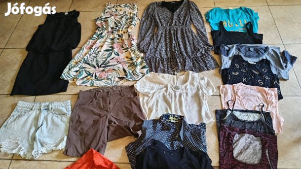 S-es női 17 db-os ruhacsomag olcsón eladó!