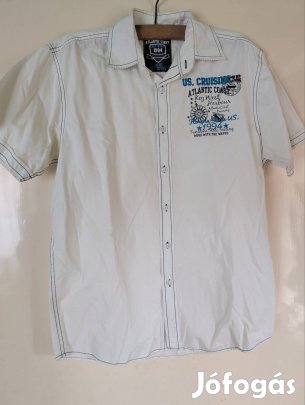 S-es rövid ujjú ing 