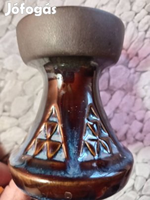 S?holm Denmark kőedény gyertyatartó