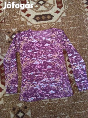 S-m meretu meleg hosszuujju polo (1x viselt)