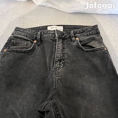 S méretű sötét szürke Reserved női farmer