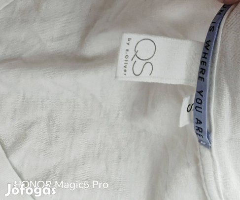 S oliver pamut vékony basic minőségi felső S