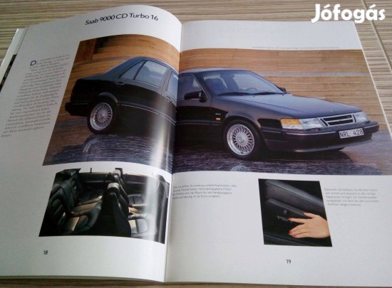 Saab 9000 prospektus, katalógus