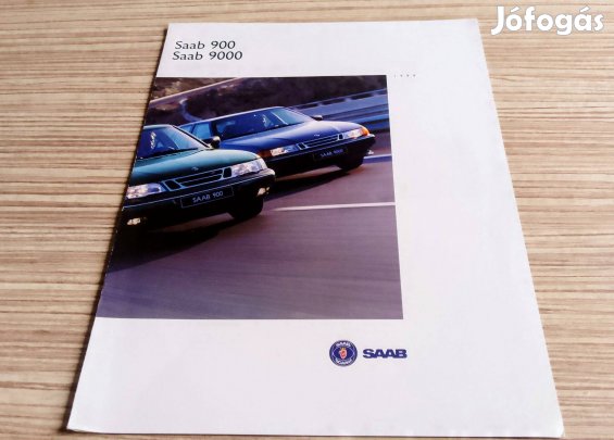 Saab 900/9000 magyar prospektus, katalógus