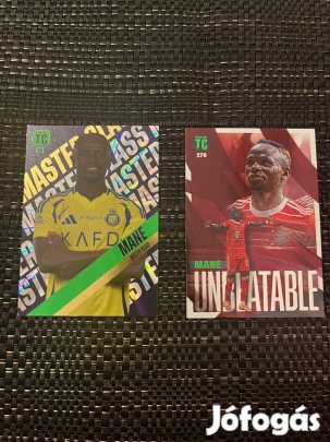 Sadio Mané Bayern München Unbeatable focis kártya Panini Top Class!
