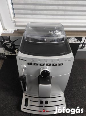 Saeco Intuita Kávéfőző Kávégép ezüst, Számlával, 6 hónap garanciával