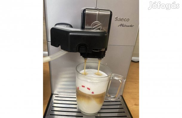 Saeco Minuto OTC cappuccino automata kávégép alig használt