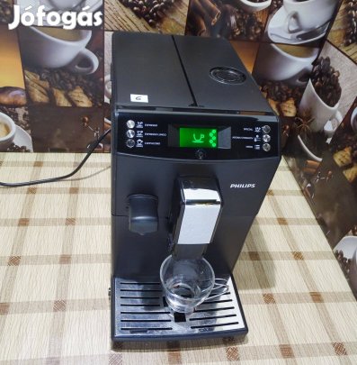 Saeco Philips automata kávégép kávéfőző presszógép fekete (6)