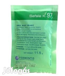 Safale K-97 sörélesztő 11.5g (1240)
