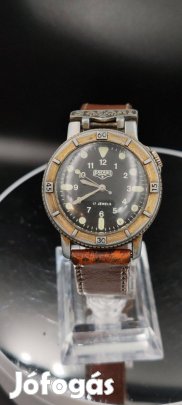 Safari tropy férfi karóra óra szép állapot eredeti szíj